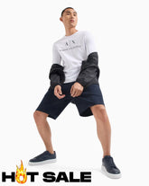 Long-Shirt Men White Armani Exchange Camibuzo